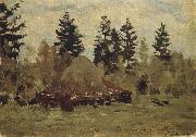 Levitan, Isaak Heuschober china oil painting artist